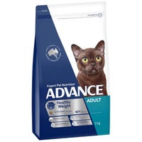 Advance Light Adult Chicken Dry Cat Food 2Kg