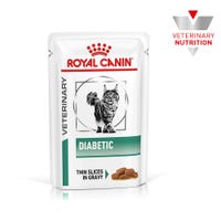 Royal Canin Veterinary Diet Diabetic Adult Wet Cat Food Pouches 85G
