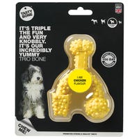 Tasty Bone Chicken Nylon Trio Dog Chew Toy Large