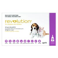 Revolution Pink Flea & Worming Treatment For Puppies & Kittens 