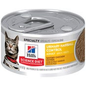 Hill'S Science Diet Urinary Hairball Control Adult Chicken Wet Cat Food 82G