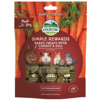 Oxbow Simple Rewards Carrot & Dill Treats 85G